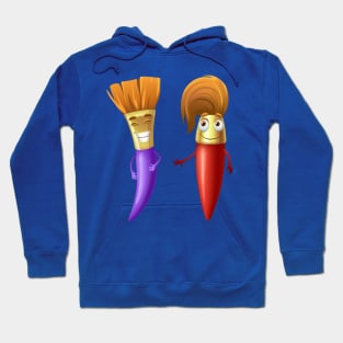 Cute Brushes Hoodie